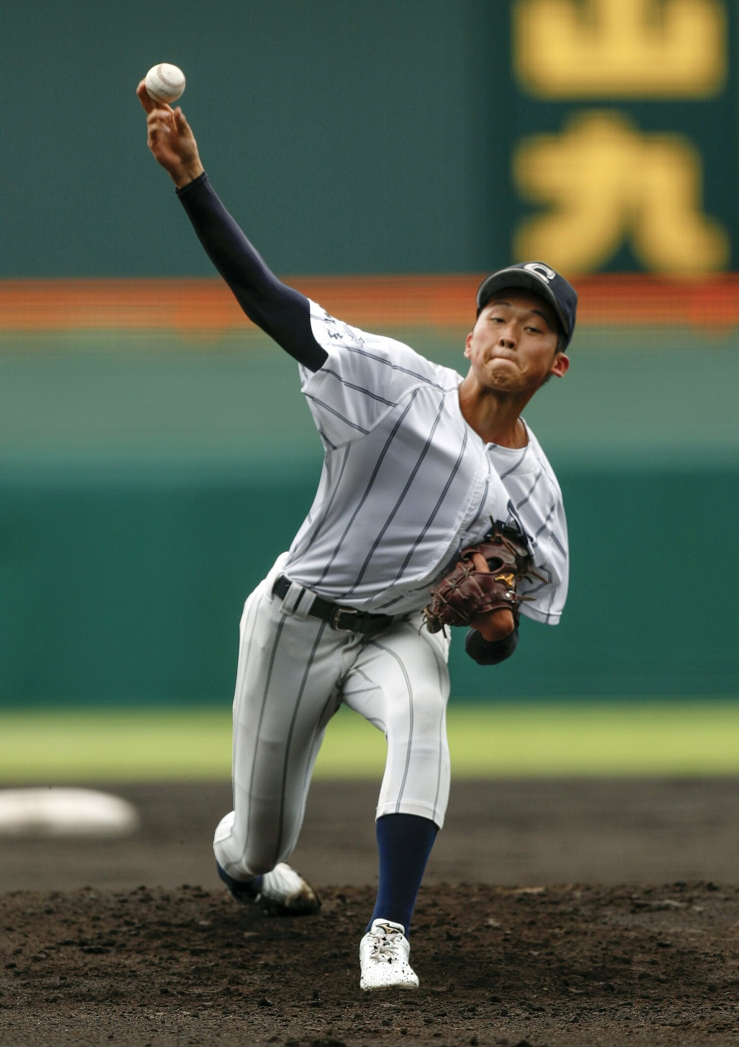 広島新庄の花田　©Kyodo News