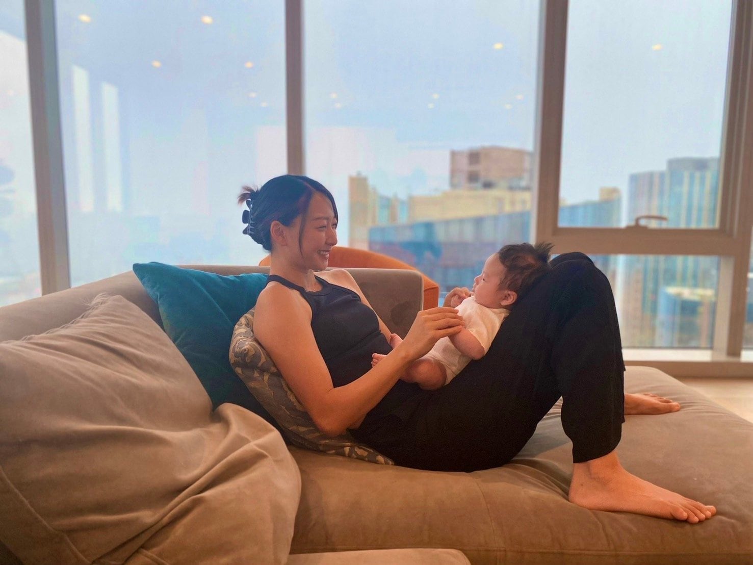 アメリカに来て様々な点で変化があったという／本人提供