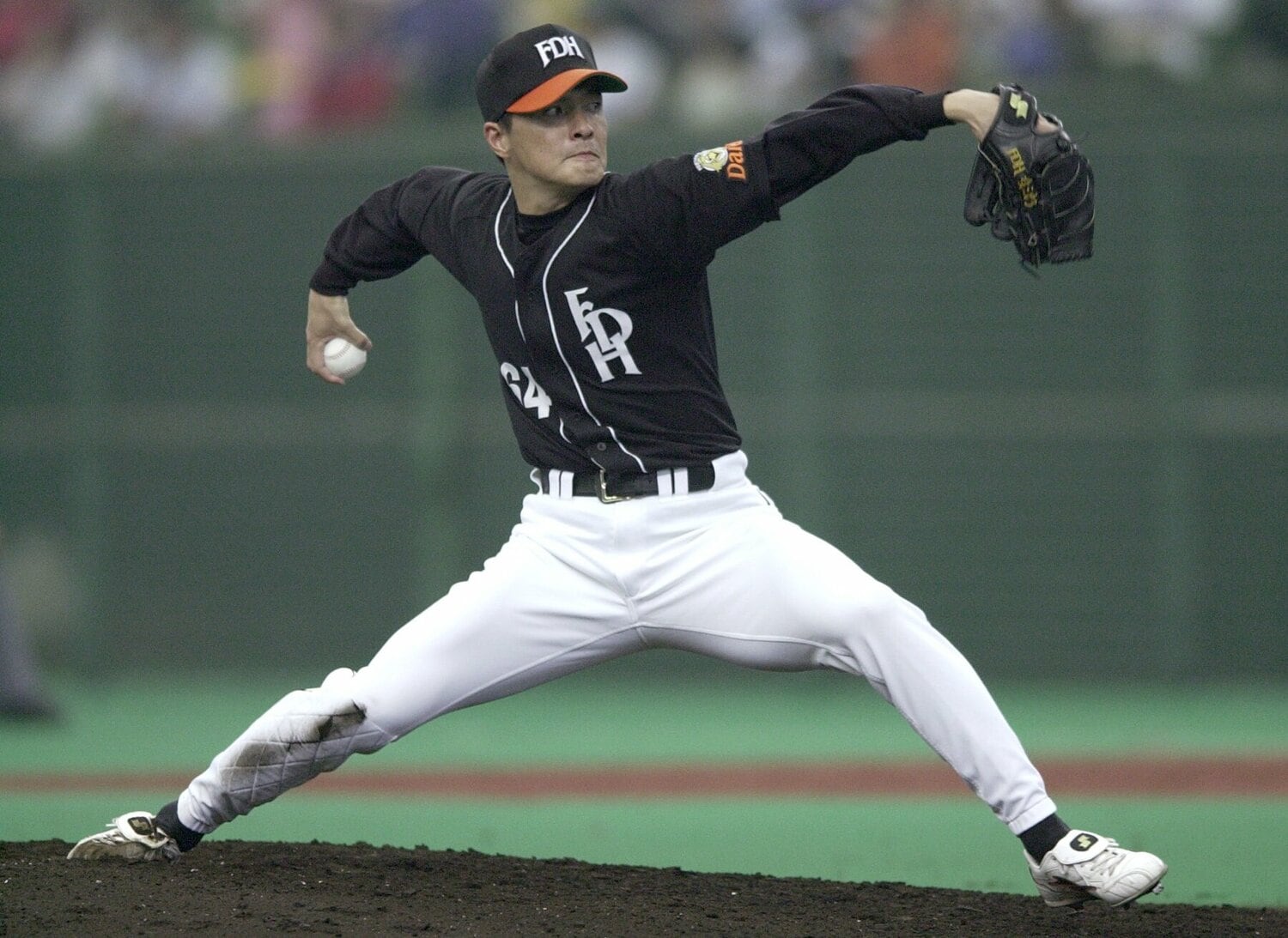 現役時代の田之上さん ©JIJI PRESS