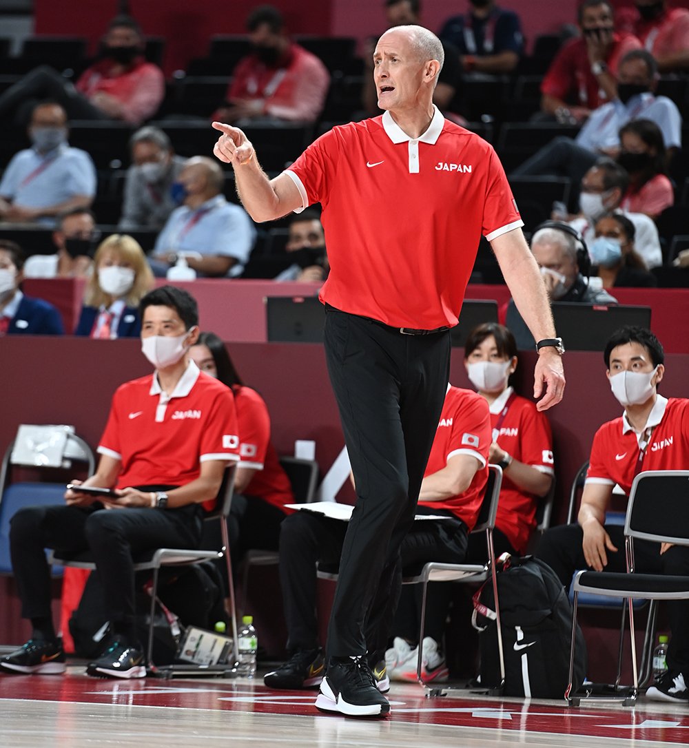 ホーバス・ヘッドコーチ©Naoya Sanuki/JMPA