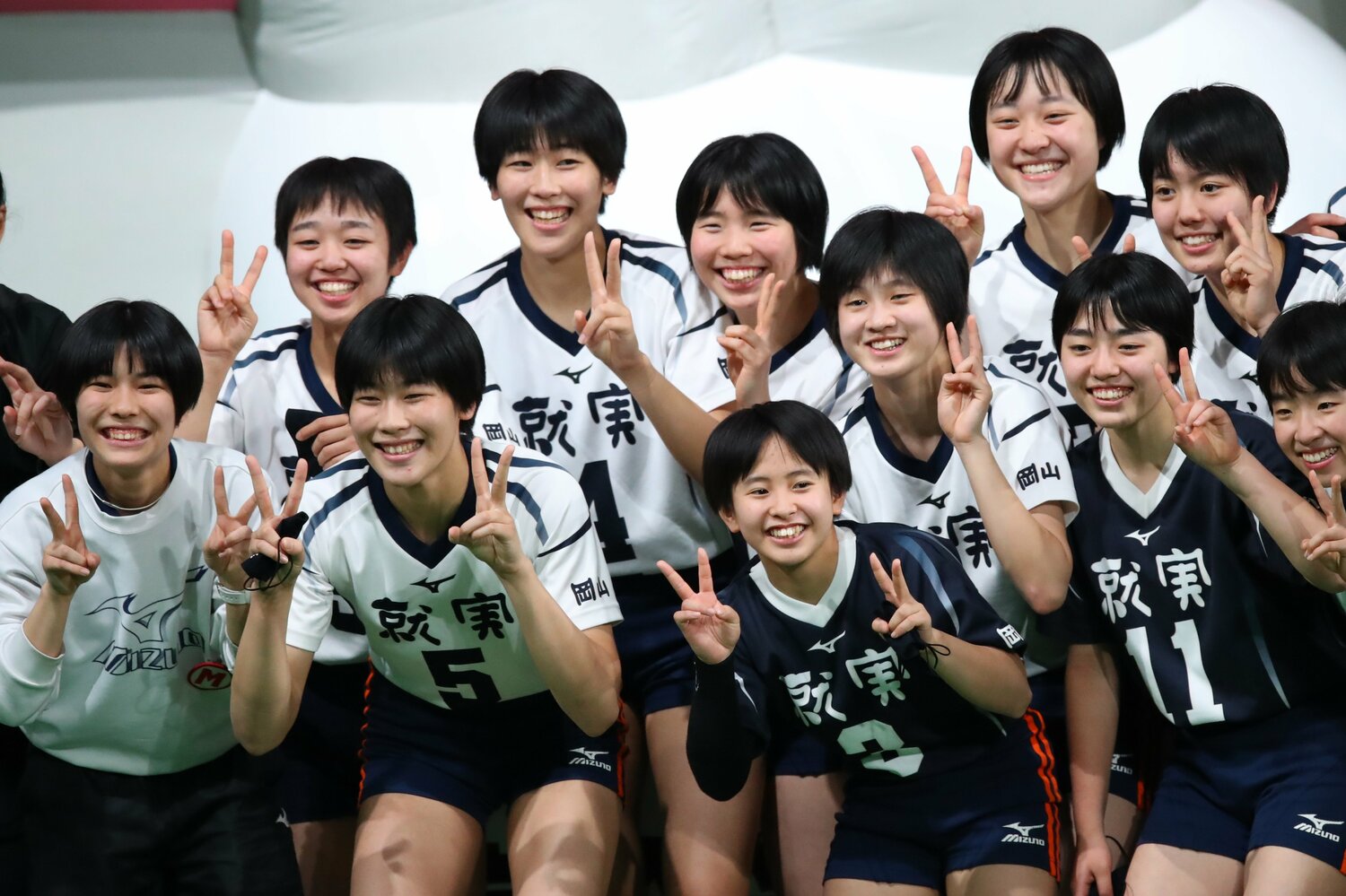 昨年度大会（女子）で優勝した就実高校　©︎Yohei Osada/AFLO SPORT