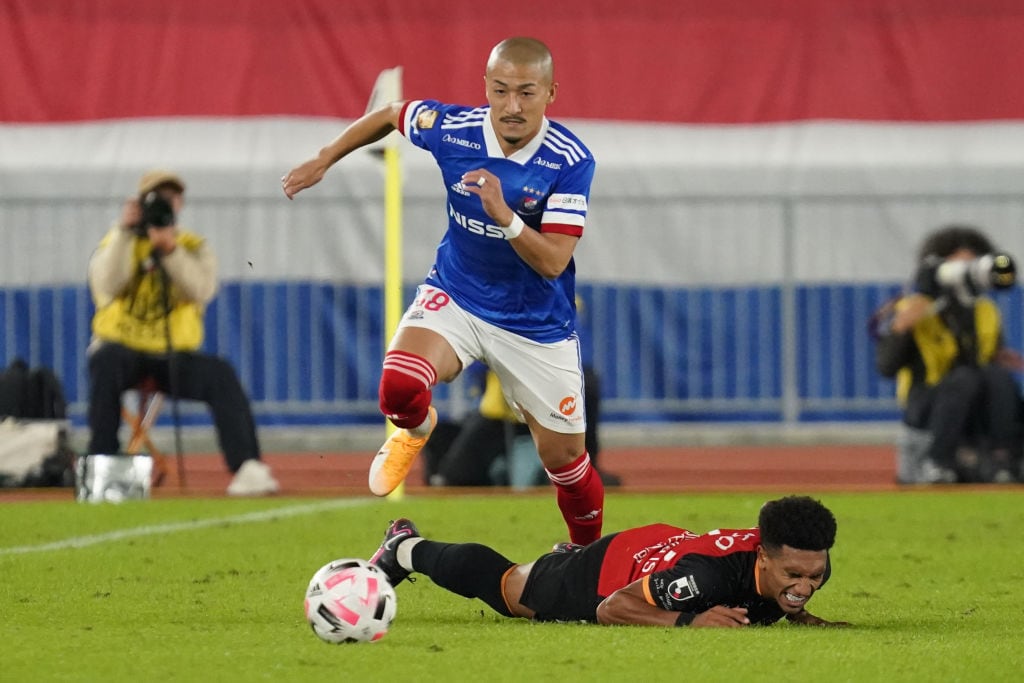 マリノス時代の前田　©Etsuo Hara/Getty Images