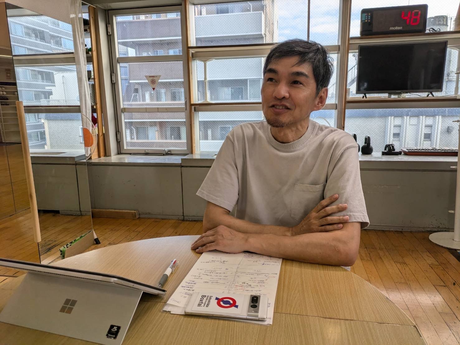 井上尚弥vs.ドヘニーを徹底解説した元WBA世界スーパーフライ級王者の飯田覚士氏　©︎Toshio Ninomiya