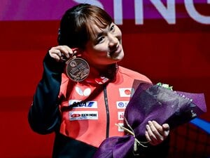 「世界選手権の銅は、自分のなかでは五輪以上」その真意は? 伊藤美誠が説く“メダルの重み”…「これまでの全大会で一番のゲームができた」