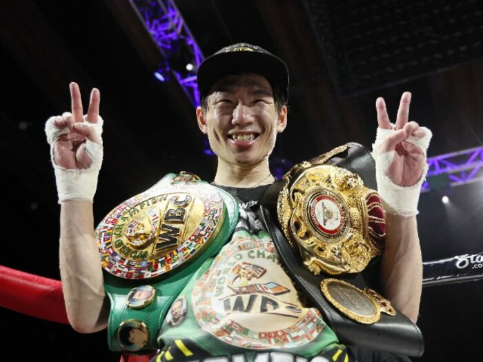 高校1年の井上尚弥に連敗、父は日本王者、本当はボートレーサーになりたかった…世界戦13勝9KO、寺地拳四朗が世界王者になるまで<Number Web> photograph by JIJI PRESS