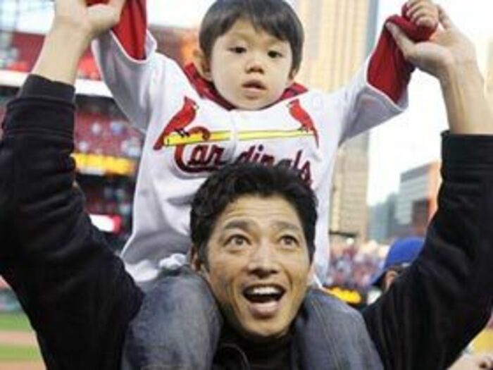 継続の強さを見せた田口壮<Number Web> photograph by Gettyimages/AFLO