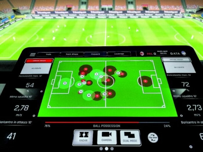 セリエA全チームが採用！ リアルタイム解析でサッカーの戦術に革新をもたらす「バーチャルコーチ」の真価＜Number Web＞ photograph by L’Équipe