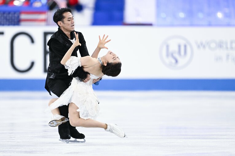 最後のコレオリフトを耐えきる　©Asami Enomoto