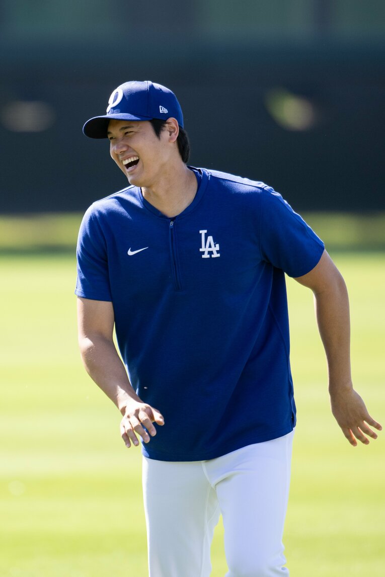 笑顔の大谷　©Nanae Suzuki