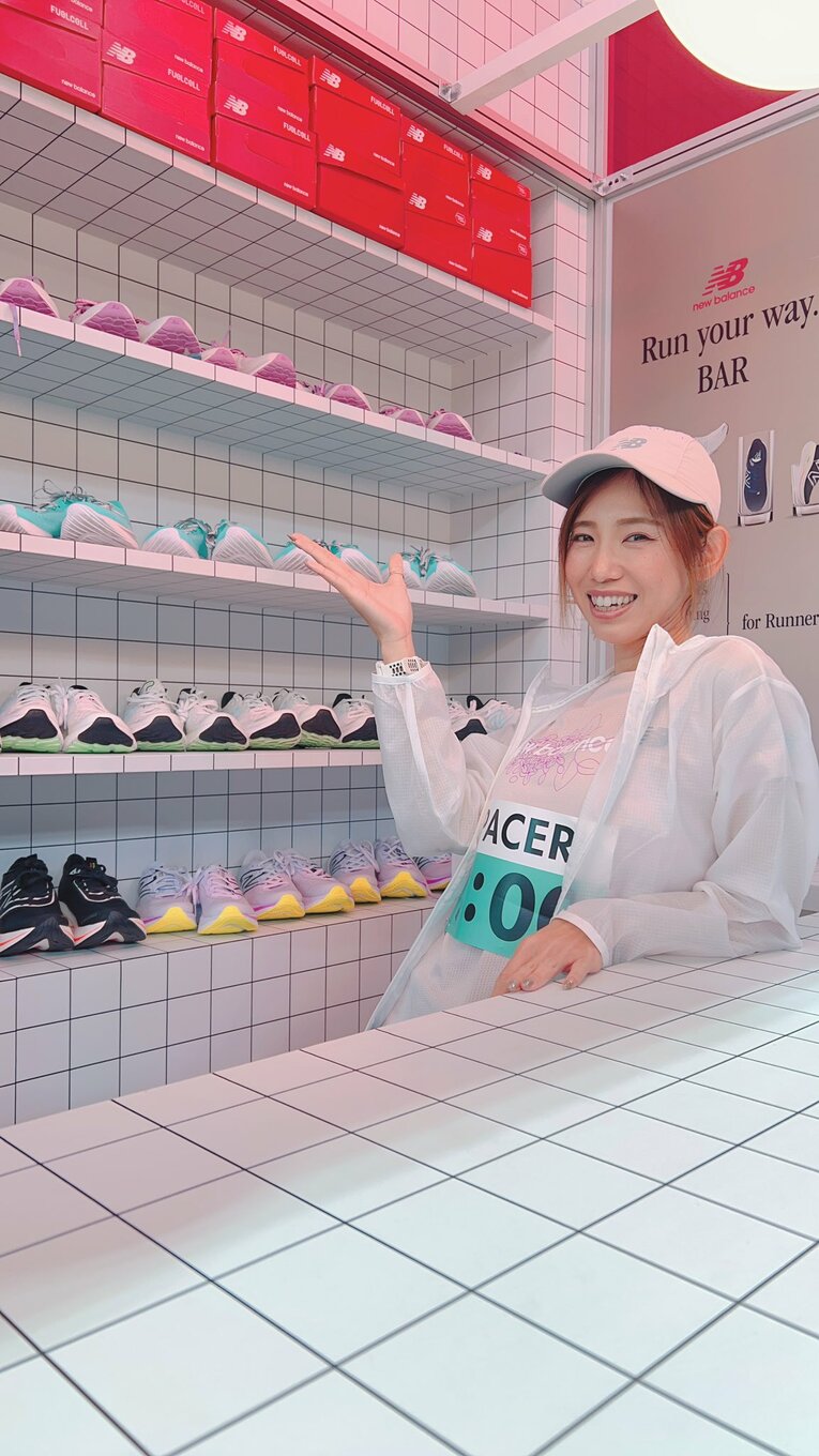 引退後、名古屋ウィメンズマラソンサブ3のペースメーカーも務めた　写真は本人Twitterより