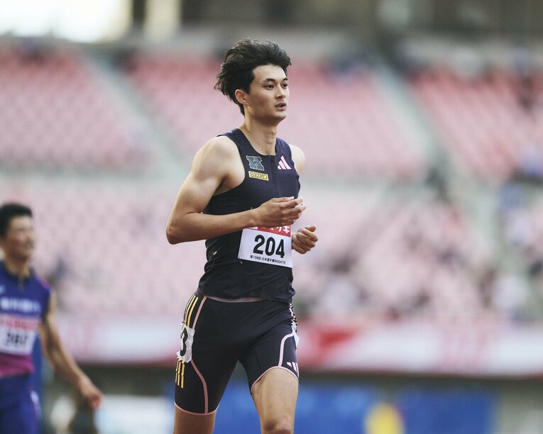 予選での走り。春のGPシリーズと併せて様々な走りを試行錯誤してきた　©Yuki Suenaga