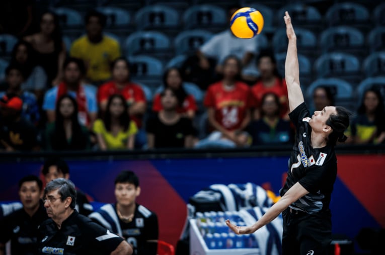 高梨健太（VNLキューバ戦）©︎Volleyball World
