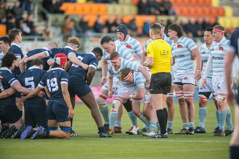 今年3月、バーシティマッチに出場した土佐誠（本人提供）