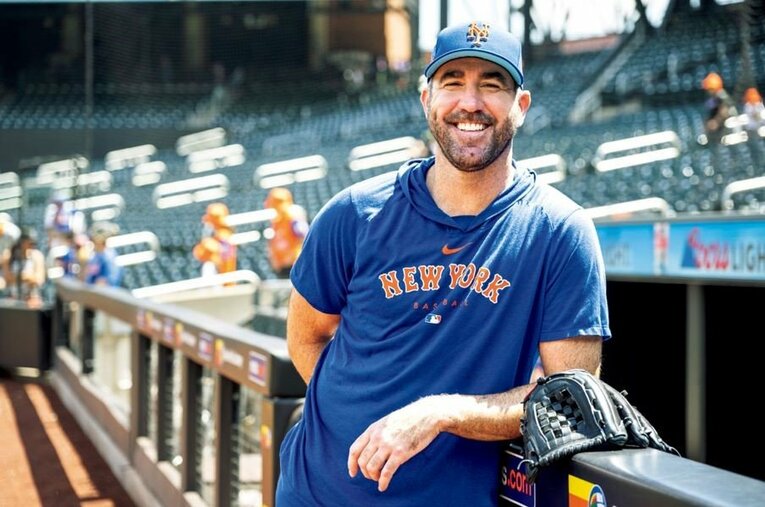 Numberの独占取材に応じてくれたバーランダー。3度のサイ・ヤング賞に輝いた最強右腕 ／ photograph by Nanae Suzuki