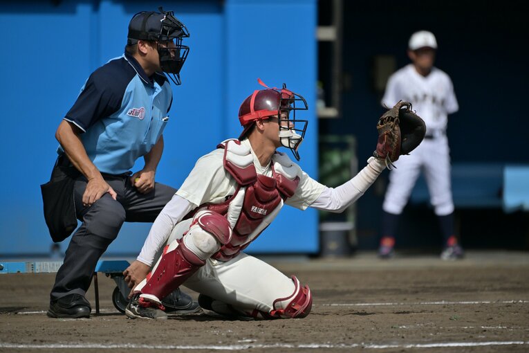 大学ジャパンでもキャプテンを務めた印出太一捕手。まさかのドラフト指名漏れとなった　©Hideki Sugiyama