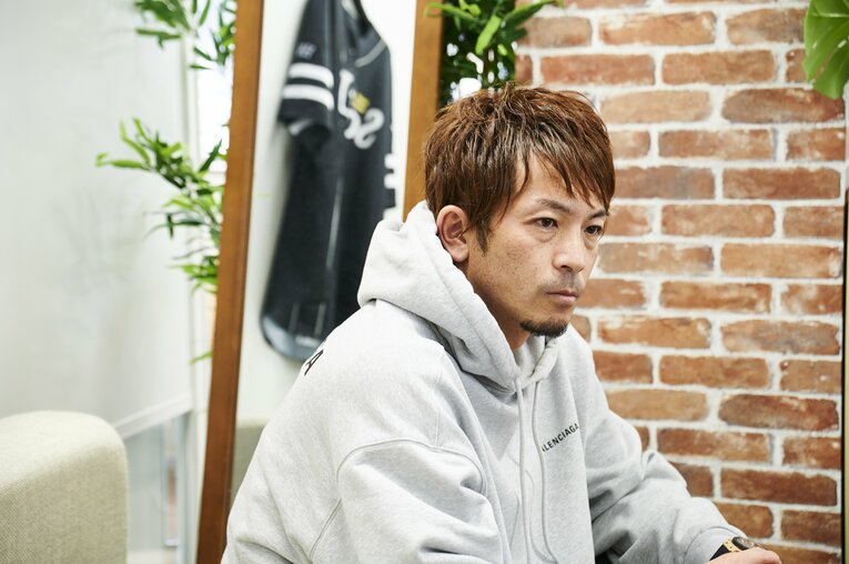 2021年オフ撮影の松田　 ©Ichisei Hiramatsu