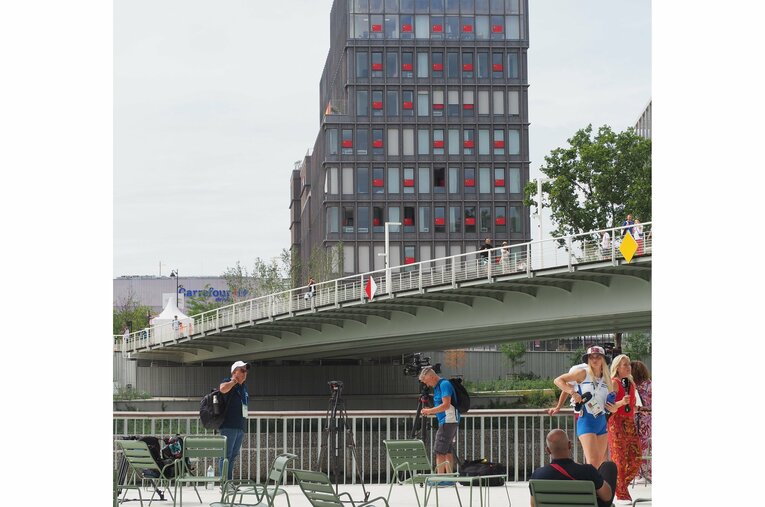 パリ五輪の選手村（全56枚）©JMPA