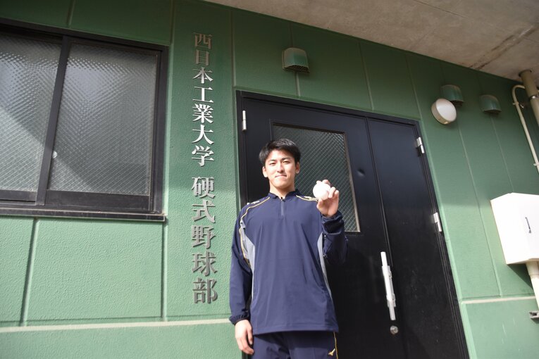 11月5日取材時の西武ドラ1・隅田知一郎　©Takahiro Kikuchi