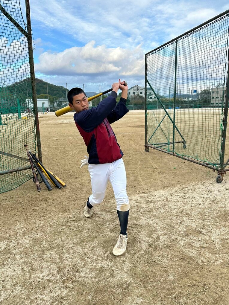 主に1番を打つ堀端朔　©Yuji Yanagawa