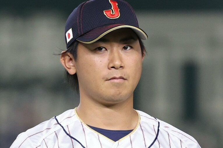 カブス今永昇太（32歳）。ここまで19人のWBCメンバーには名前がなかった。最終ロースターに入るか注目される ／ photograph by JIJI PRESS