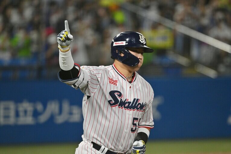 今季三冠王に輝いた村上宗隆22歳 ©Hideki Sugiyama