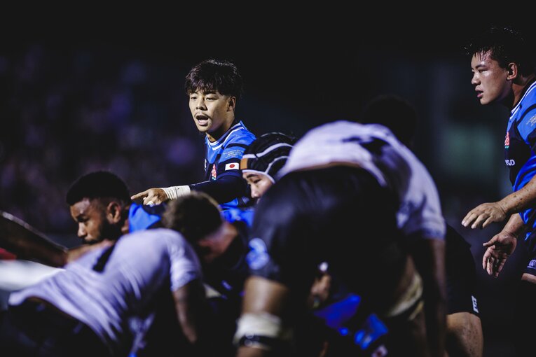 難敵フィジーを相手に劇的な逆転勝利を収めたフィジー戦　©Kiichi Matsumoto