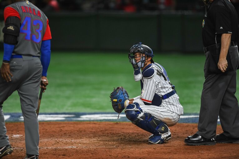 日本代表の捕手にもなった小林誠司　©Nanae Suzuki
