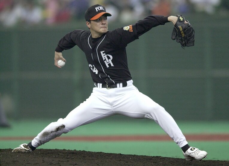 現役時代の田之上さん ©JIJI PRESS