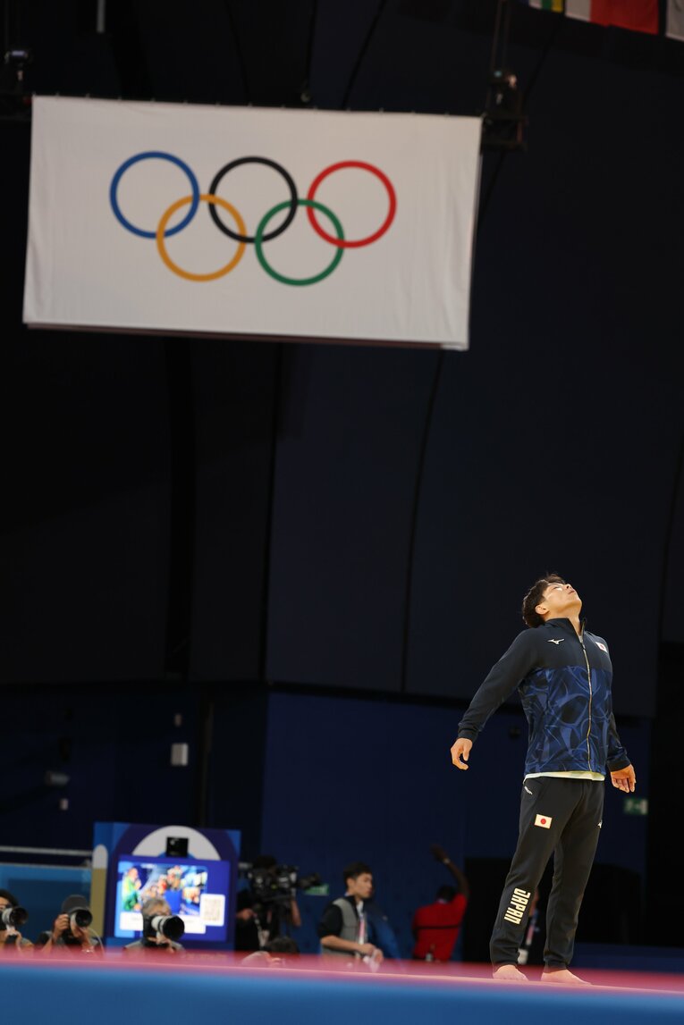 選手たちは「最高の景色」を目に焼きつけてきたにちがいない　©Tetsuya Higashikawa/JMPA