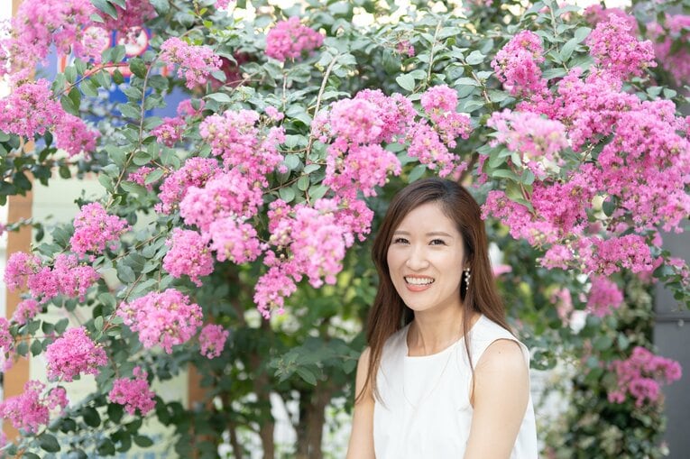 W杯を目指す夫を献身的にサポートしてきた妻・香奈さん　©︎Miki Fukano