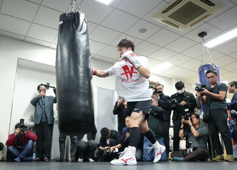 12月4日、公開練習では順調な仕上がりをアピールしていた　©︎JIJI PRESS