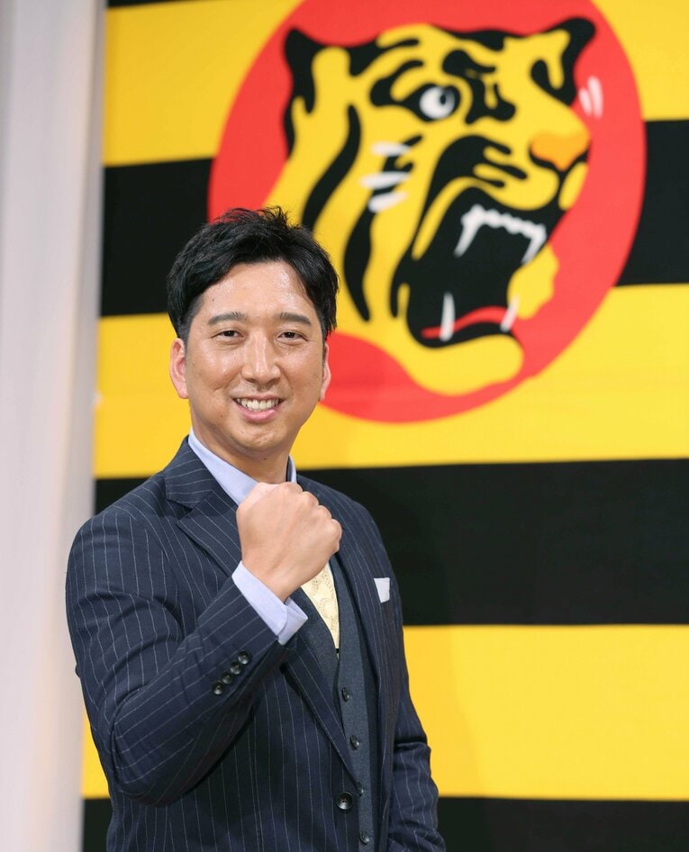 阪神の藤川球児・新監督　©︎JIJI PRESS