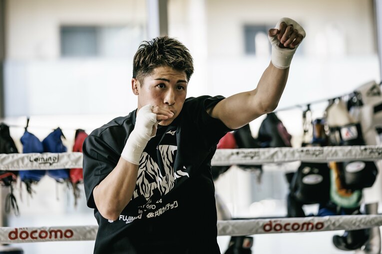 井上尚弥 公開練習　©︎Kiichi Matsumoto