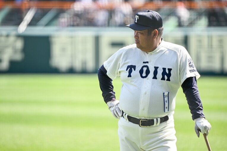 秋の府大会で準優勝の西谷浩一監督率いる大阪桐蔭も近畿大会の初戦で滋賀学園に敗戦 ©Nanae Suzuki