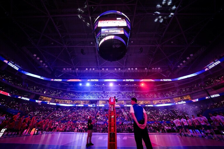 VNLオランダ戦　©︎Volleyball World