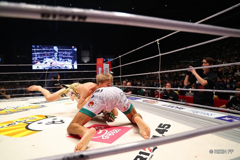 朝倉海vsフアン・アーチュレッタ　©RIZIN FF