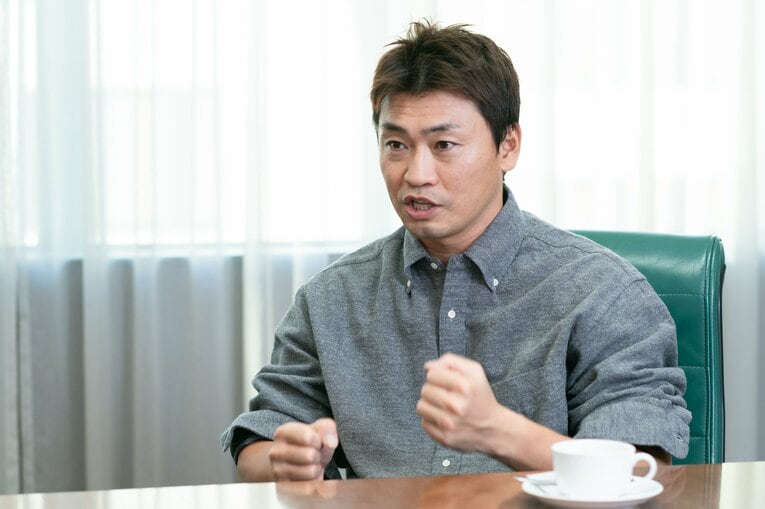 メジャーリーグで感じた「数字」の捉え方について語る青木宣親　©︎Miki Fukano