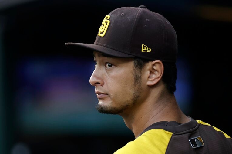 今季はここまで10勝7敗、防御率3.39の成績をあげているパドレスのダルビッシュ有（8月21日時点） ©︎Getty Images