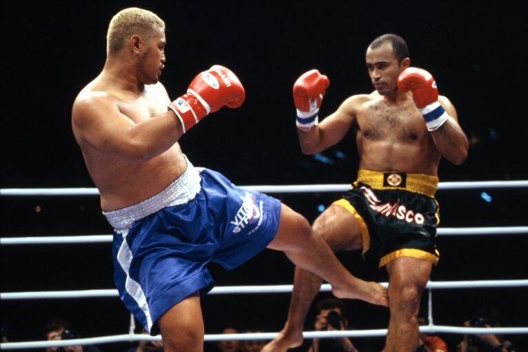 『K-1 WORLD GP』決勝では“極真の怪物”フランシスコ・フィリォと対戦　©Susumu Nagao