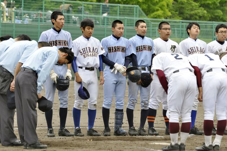 高校野球の地方予選では連合チームの参加も増えている（写真は2018年の南北海道大会）　©KYODO