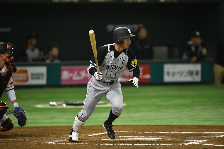 阪神時代の鳥谷　©Hideki Sugiyama