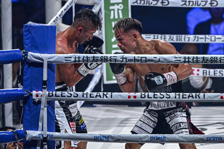 井上拓真vs.堤聖也（WBA世界バンタム級タイトルマッチ）©Takuya Sugiyama