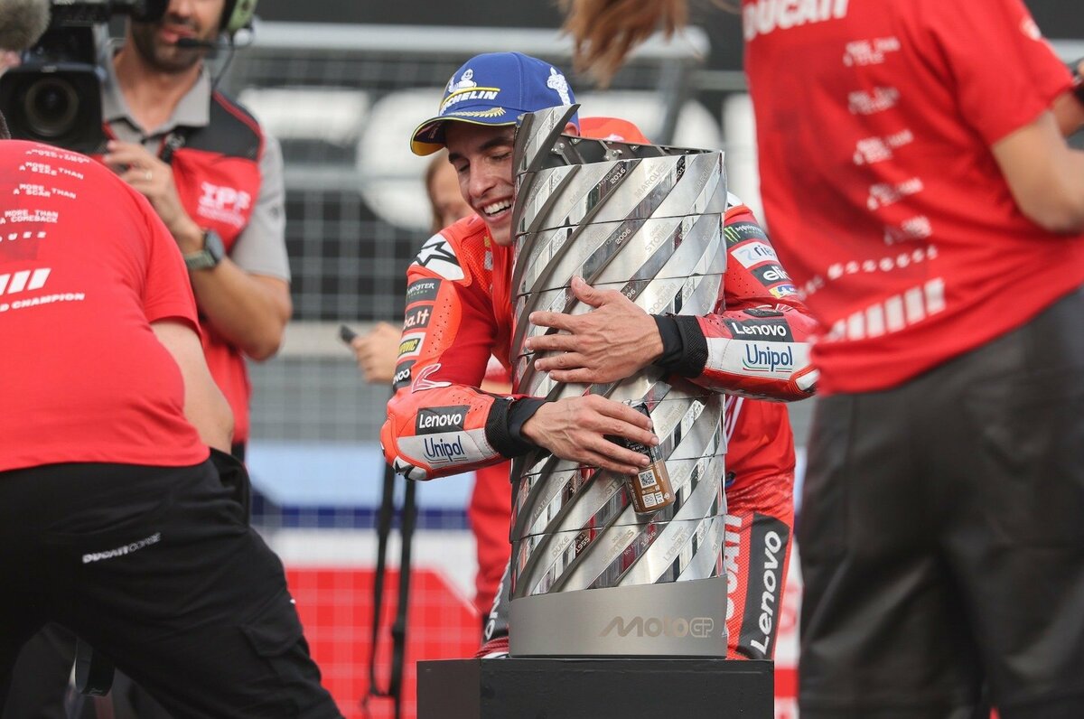 この瞬間を生きたい」6年ぶり王座奪還のマルク・マルケスが引退危機や