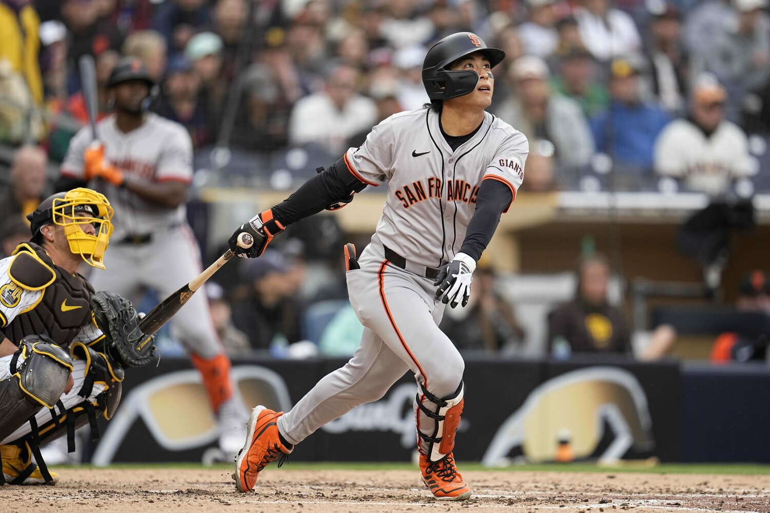 今季からサンフランシスコ・ジャイアンツで活躍する李政厚　©AFLO