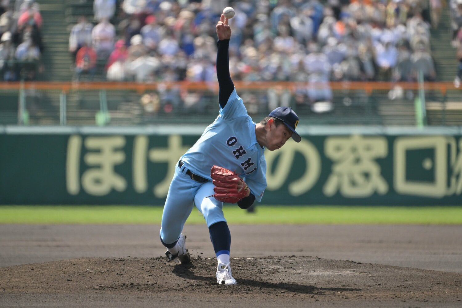 近江のエース・山田陽翔 ©Hideki Sugiyama