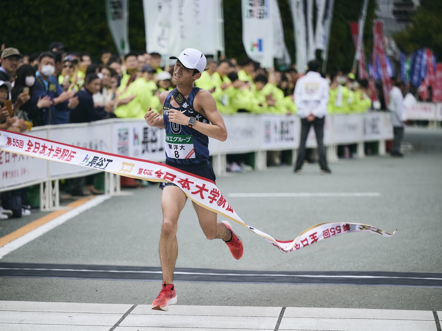 昨年11月の全日本大学駅伝では14位に沈んでいた　©Yuki Suenaga