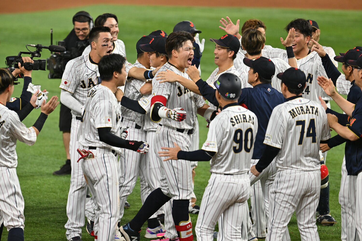 劇的なサヨナラ勝ちをおさめたWBC準決勝のメキシコ戦　©︎Naoya Sanuki