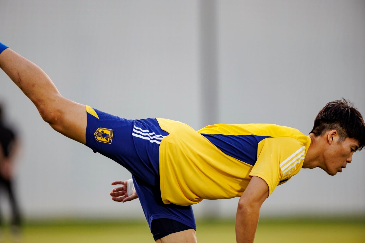 カタールW杯を前にした練習にて　©Kiichi Matsumoto/JMPA