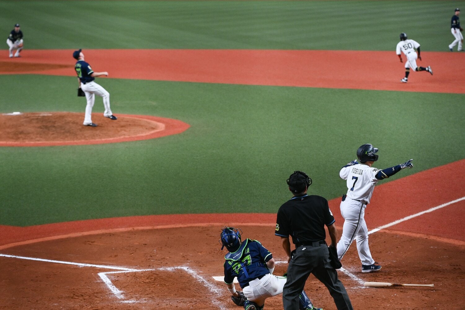 日本シリーズでの劇的サヨナラ弾　©Nanae Suzuki