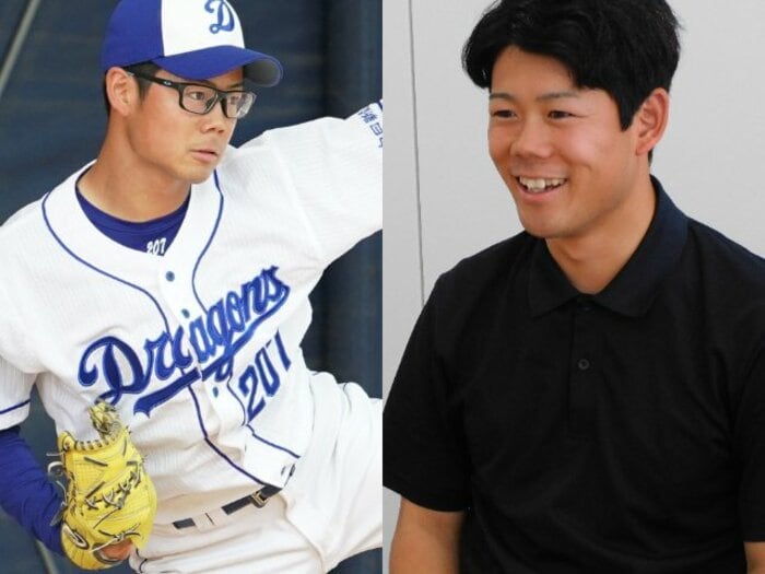 「もう、野球せんでええんだ」名古屋大学野球部“史上初のプロ選手”が受けた戦力外通告…地元愛知のテレビ局で報道記者になった「異色の経歴」秘話＜Number Web＞ photograph by L)Sankei Shimbun、R)NumberWeb